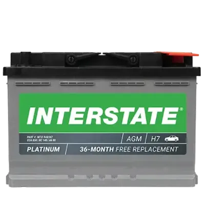 Interstate MTX AGM car battery