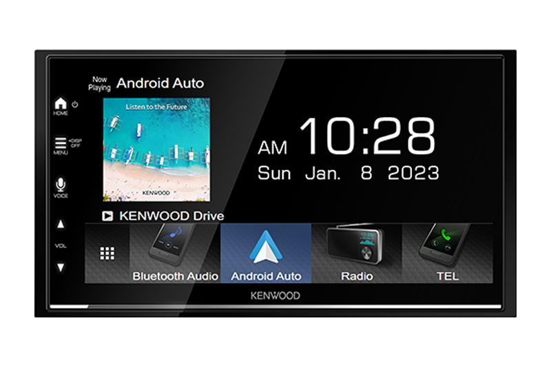 Car audio receiver with CarPlay