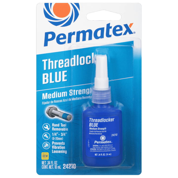 Permatex medium strength threadlocker