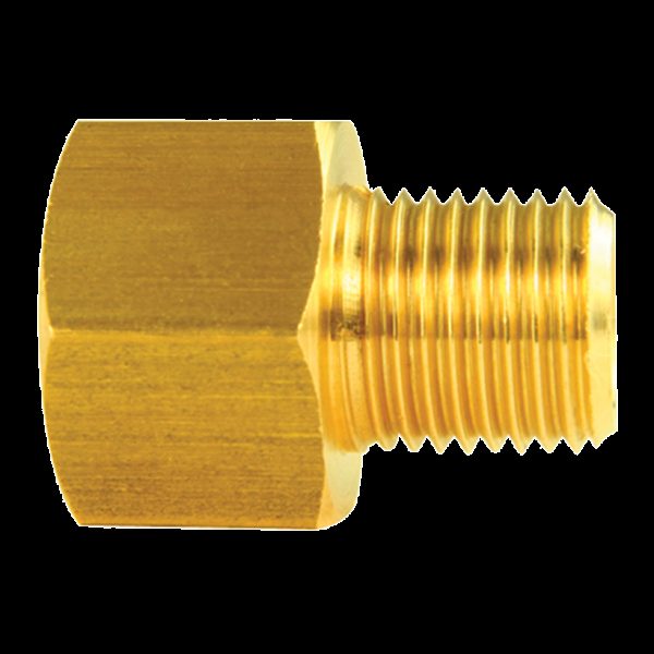 AGS Brass Brake Line Adapter Fitting