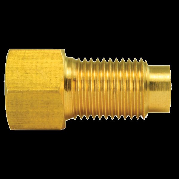 AGS Brass Brake Line Adapter Fitting