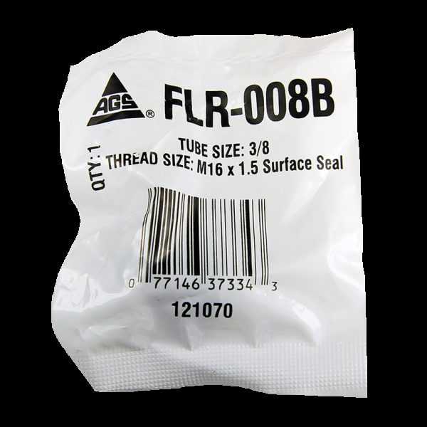 AGS Steel Tube Nut, 3/8 In. (M16 x 1.5 Surface Seal)