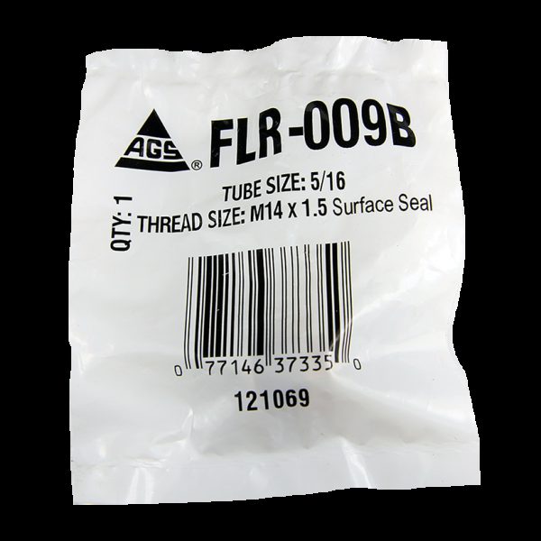 AGS Steel Tube Nut, 3/8 In. (M16 x 1.5 Surface Seal)