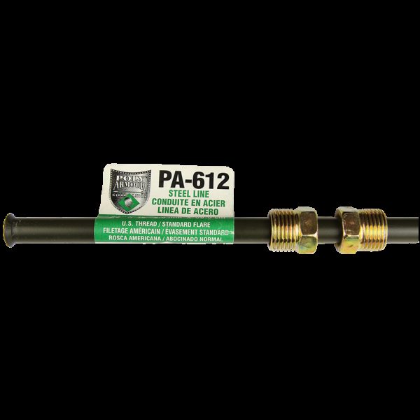 AGS Poly-Armour Domestic Brake Line, 3/8 In. x 60 In.