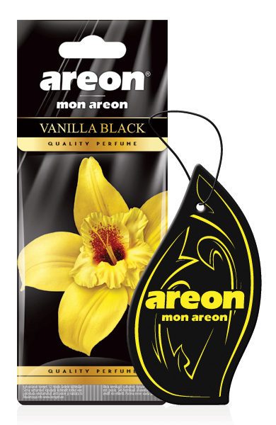Areon Mon Hanging Air Freshener, Vanilla Black