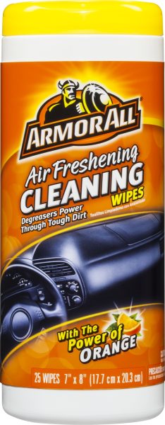 Armor All Orange Clean Wipes, 25 ct.