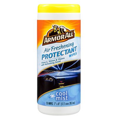Armor All Protectant Wipes, Cool Mist