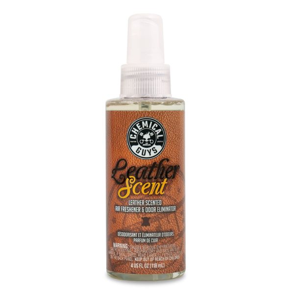 Chemical Guys Leather Scent Air Freshener Spray, 4 Oz