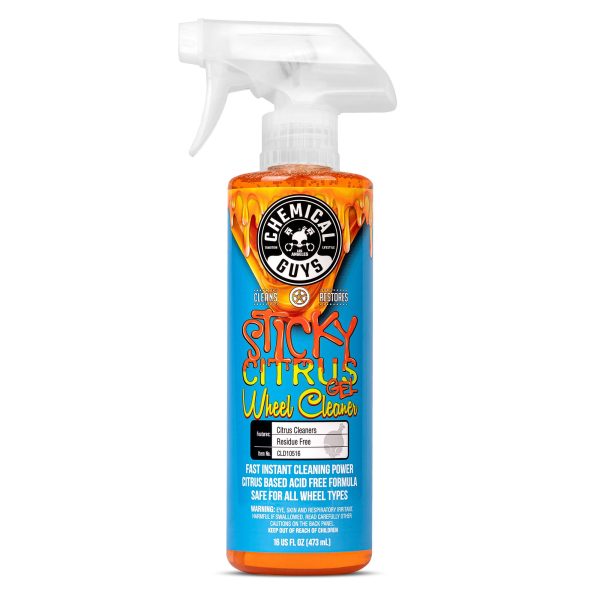 Chemical Guys Sticky Citrus Wheel Cleaner Gel, 16 Oz