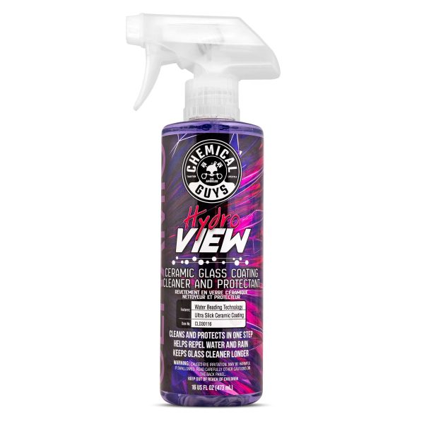 Chemical Guys HydroView Ceramic Glass Cleaner & Coating, 16 Oz