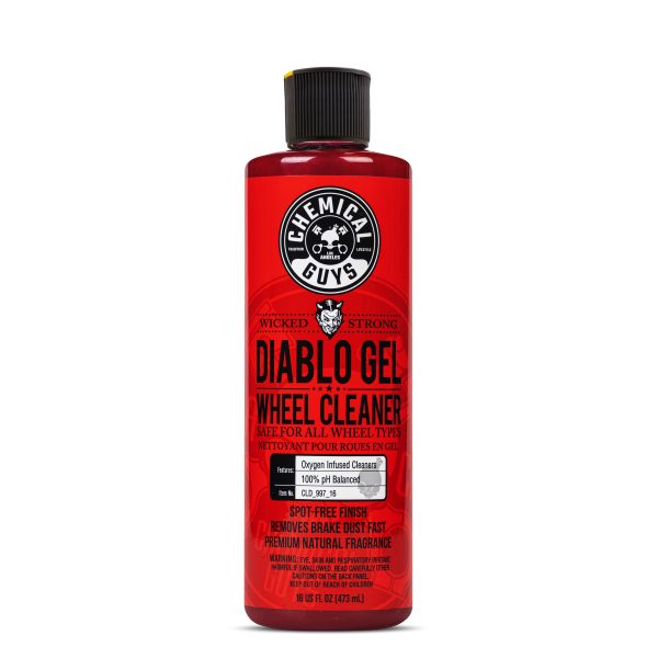 Chemical Guys Diablo Wheel Cleaner, Gel Concentrate, 16 Oz