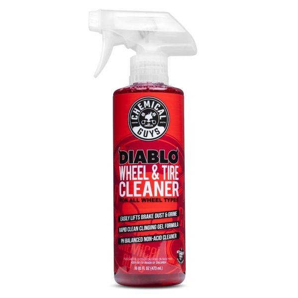 Chemical Guys Diablo Wheel Cleaner, Ready to Use Spray, 16 Oz