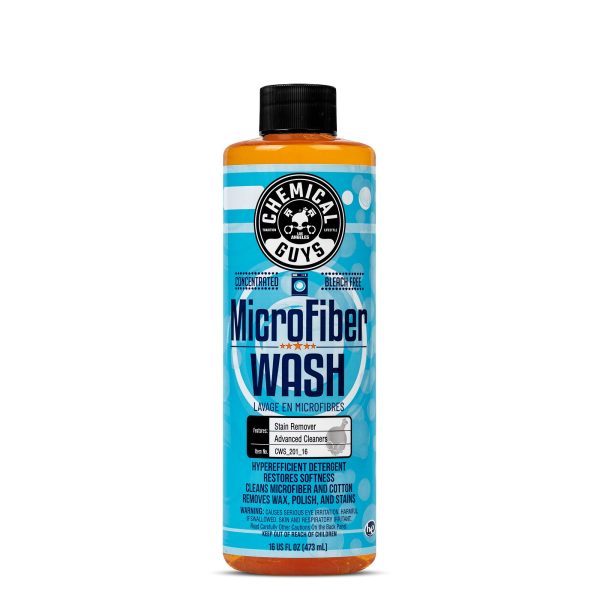 Chemical Guys Microfiber Wash Cleaning Detergent, 16 Oz