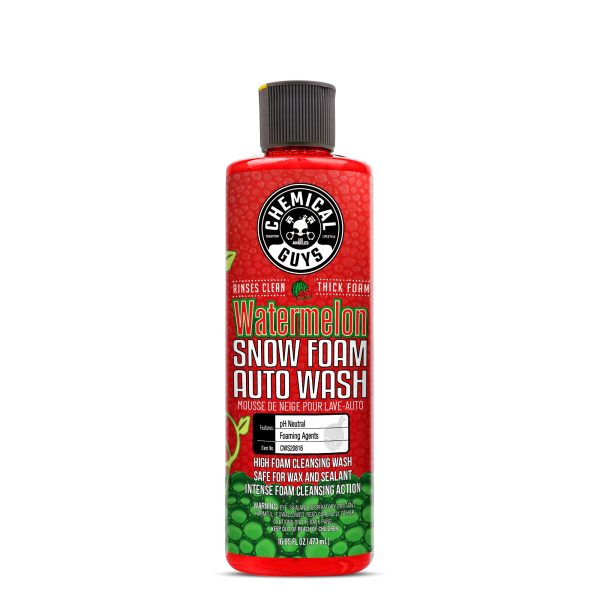 Chemical Guys Watermelon Snow Foam Car Wash Shampoo, 16 Oz