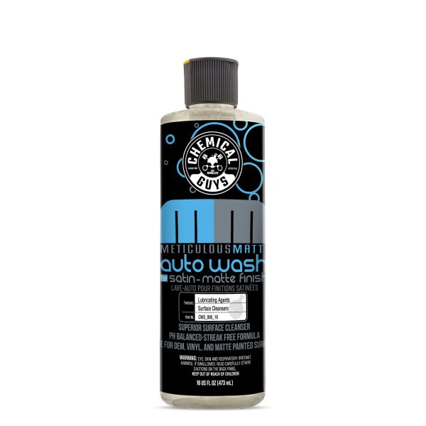 Chemical Guys Meticulous Matte Auto Wash, 16 Oz