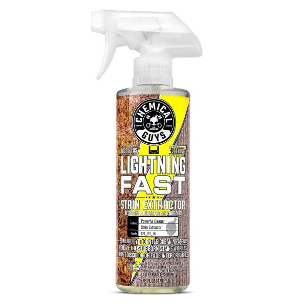 Chemical Guys Lightning Fast Stain Extractor for Fabric, 16 Oz