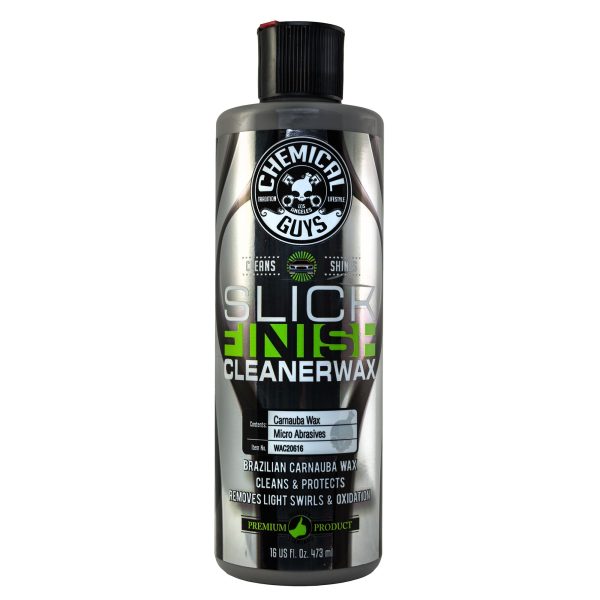 Chemical Guys Slick Finish Cleaner Wax, 16 Oz