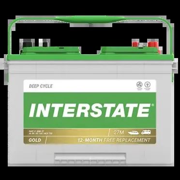 Interstate Battery, Group 27M, 600 CCA