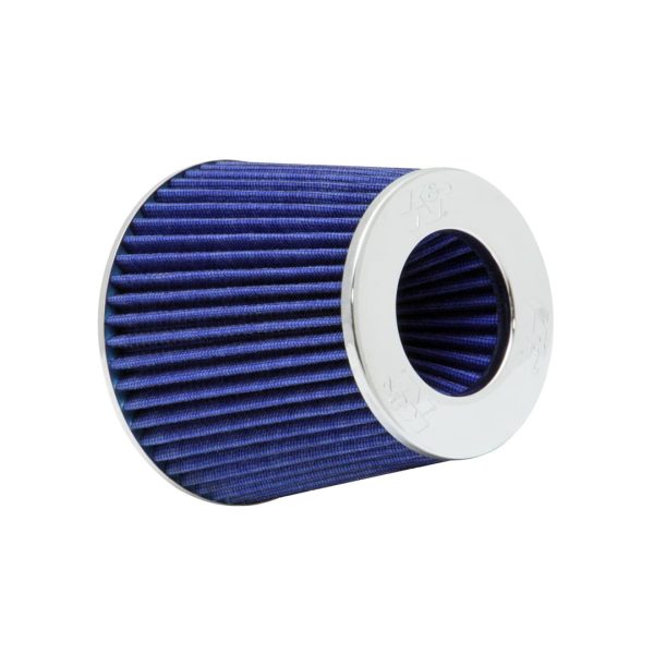 K&N Universal Clamp-On Air Filter, Blue Top