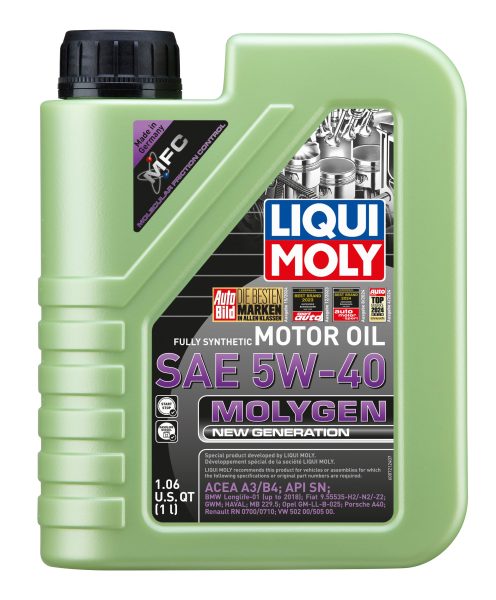 Liqui Moly Molygen New Generation 5W-40 Motor Oil