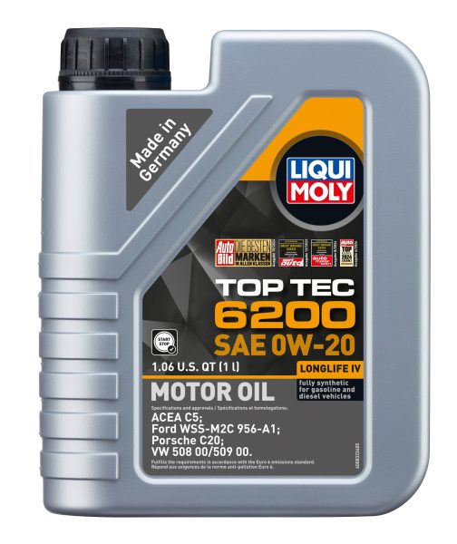 Liqui Moly Top Tec 6200 0W-20 Motor Oil