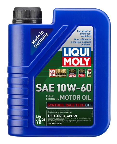 Liqui Moly 10W-60 Motor Oil, 1 Quart