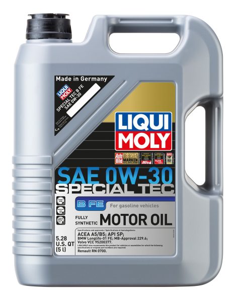 Liqui Moly Special Tec B FE 0W-30 Motor Oil, 5 Liter