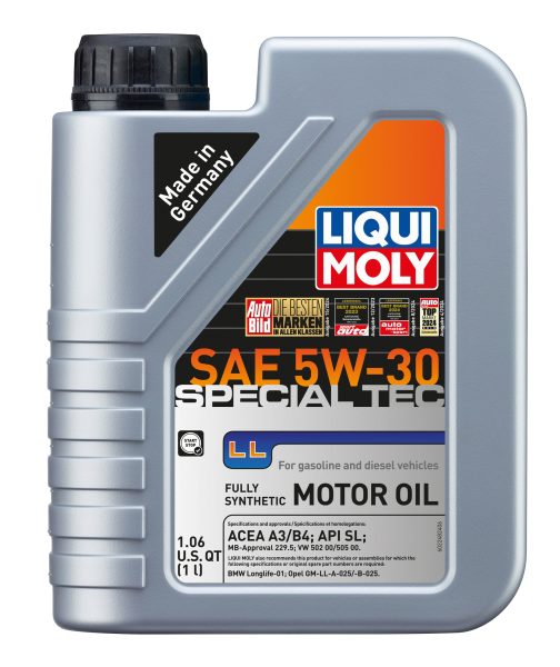 Liqui Moly 5W-30 Motor Oil, 1 Liter