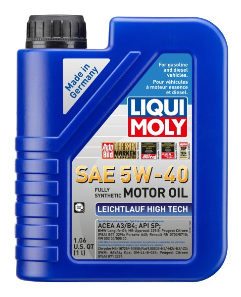 Liqui Moly Leichtlauf High Tech 5W-40 Motor Oil