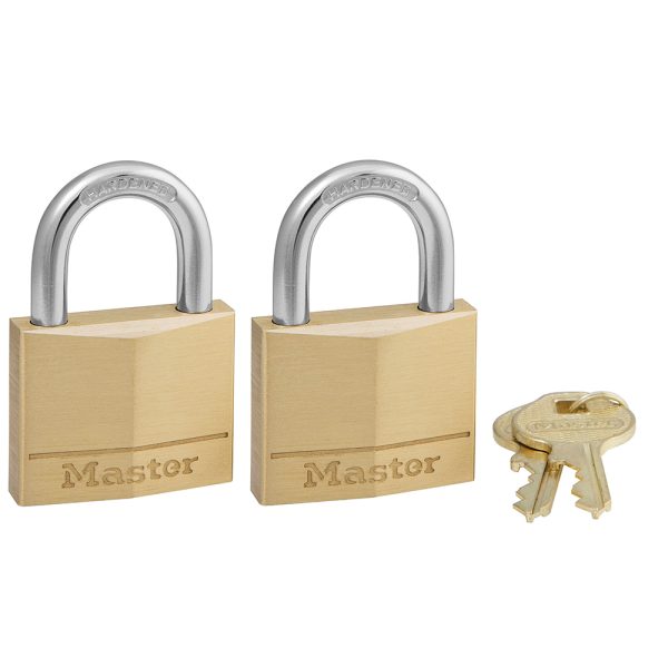 Master Lock Padlock, 2 Pack