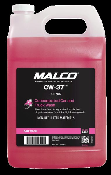 Malco Cw-37 Premium Car & Truck Wash Concentrate, 1 Gal