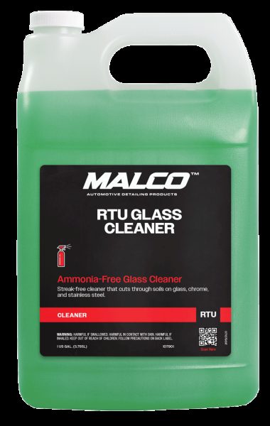 Malco RTU Glass Cleaner, 1 Gal