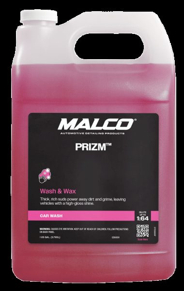 Malco Prizm Wash & Wax, 1 Gal