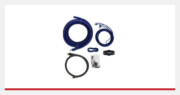 Metra Install Bay AK02 CCA 1/0GA Value AMP Kit 2000W