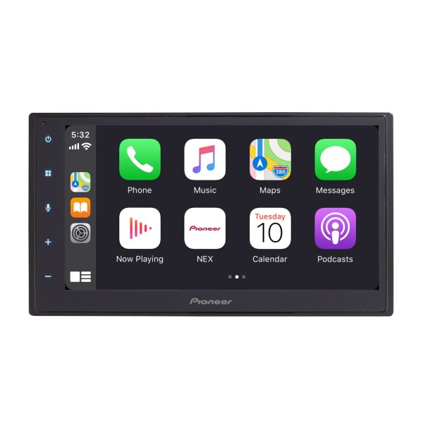 Pioneer DMH-W2770NEX Double DIN Receiver, Wireless CarPlay