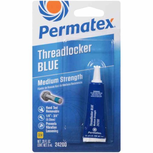 Permatex Medium Strength Blue Threadlocker