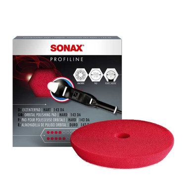 Sonax DA Finishing Pad, Red