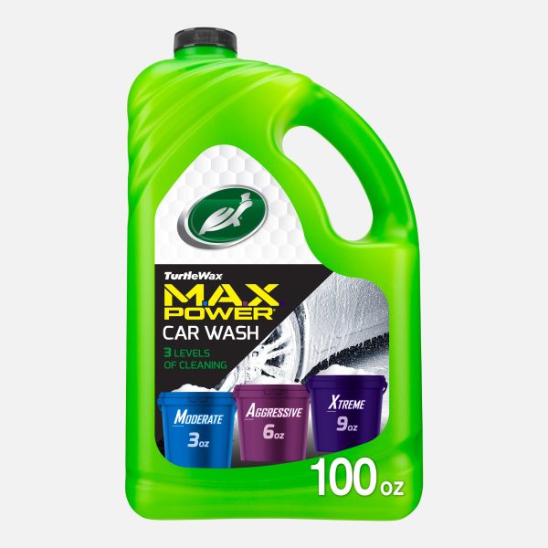 Turtle Wax Max Power Car Wash, 100 Oz