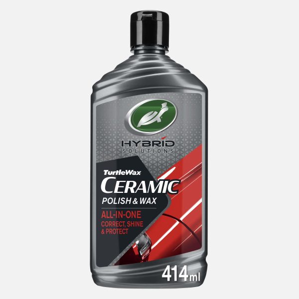 Turtle Wax Hybrid Solutions Ceramic Polish & Wax, 14 Oz