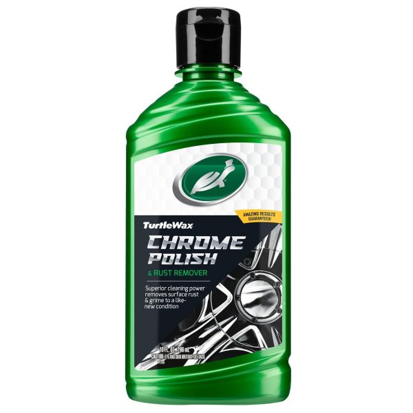 Turtle Wax Chrome Polish & Rust Remover, 10 Oz