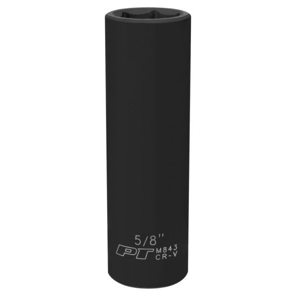 Performance Tool 1/2 In. Drive 5/8 In. 6-Point Deep Impact Socket
