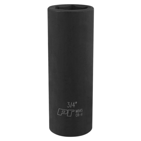 Performance Tool 1/2 In. Drive 3/4 In. 6-Point Deep Impact Socket