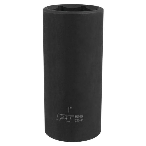Performance Tool 1/2 In. Drive 1 In. 6-Point Deep Impact Socket