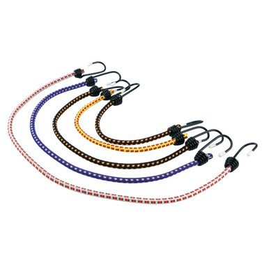 Performance Tool 5-Piece Bungee Cord Set
