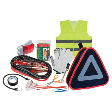 Performance Tool 11-Piece Roadside Emergency Kit