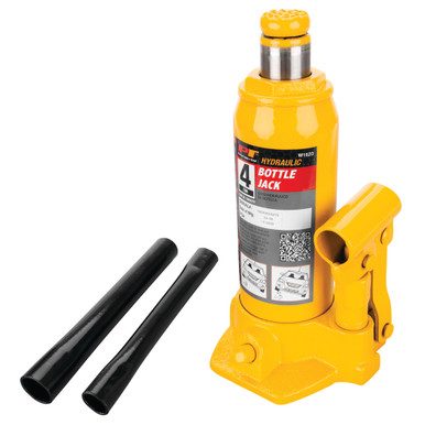 Performance Tool 4 Ton Hydraulic Bottle Jack