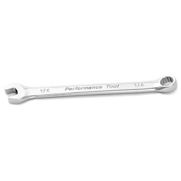 Performance Tool 1/4 In. Combination Wrench