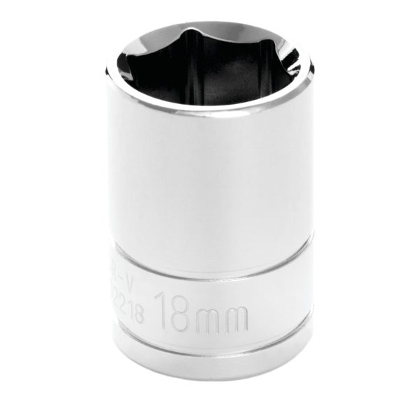 Performance Tool 1/2 In. Drive 18mm 6-Point Socket
