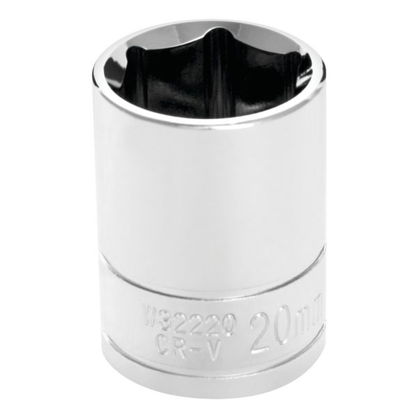 Performance Tool 1/2 In. Drive 20mm 6-Point Socket