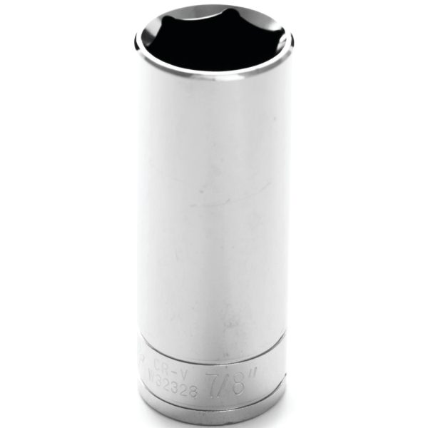 Performance Tool 1/2 In. Drive 7/8 In. 6-Point Deep Socket
